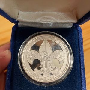 Silver Towne Boy Scouts of America FL Sea Base coin